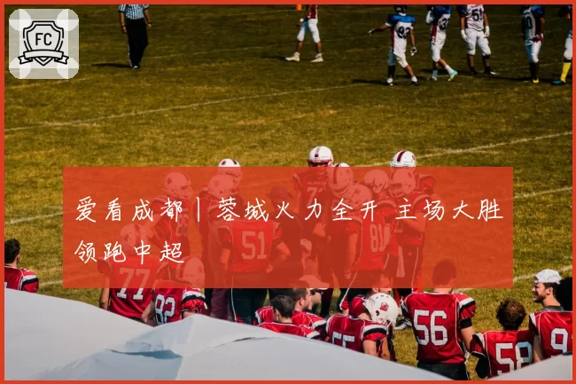 爱看成都丨蓉城火力全开 主场大胜领跑中超